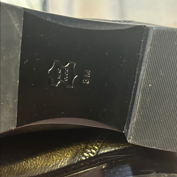 Via Spiga Black Lace-Up Boots - Picture 6 of 6